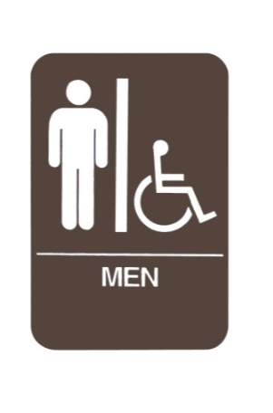 HS 9060 01 - ADA Sign with Braille Translation